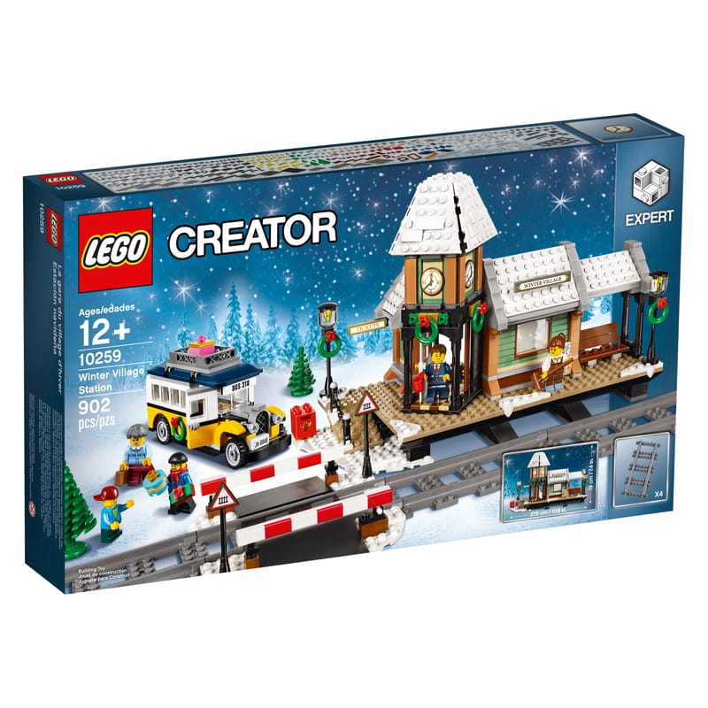 Коробка LEGO 10259 Winter Village Station
